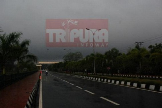 Cloudy weather spare Tripuraâ€™s burning heat 